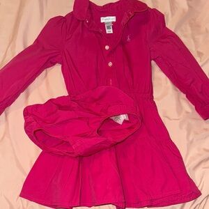 Ralph Lauren Pink Kids Dress